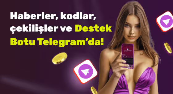 Haberler, kodlar, çekilişler ve Destek Botu Telegramda: telefon tutan kadın