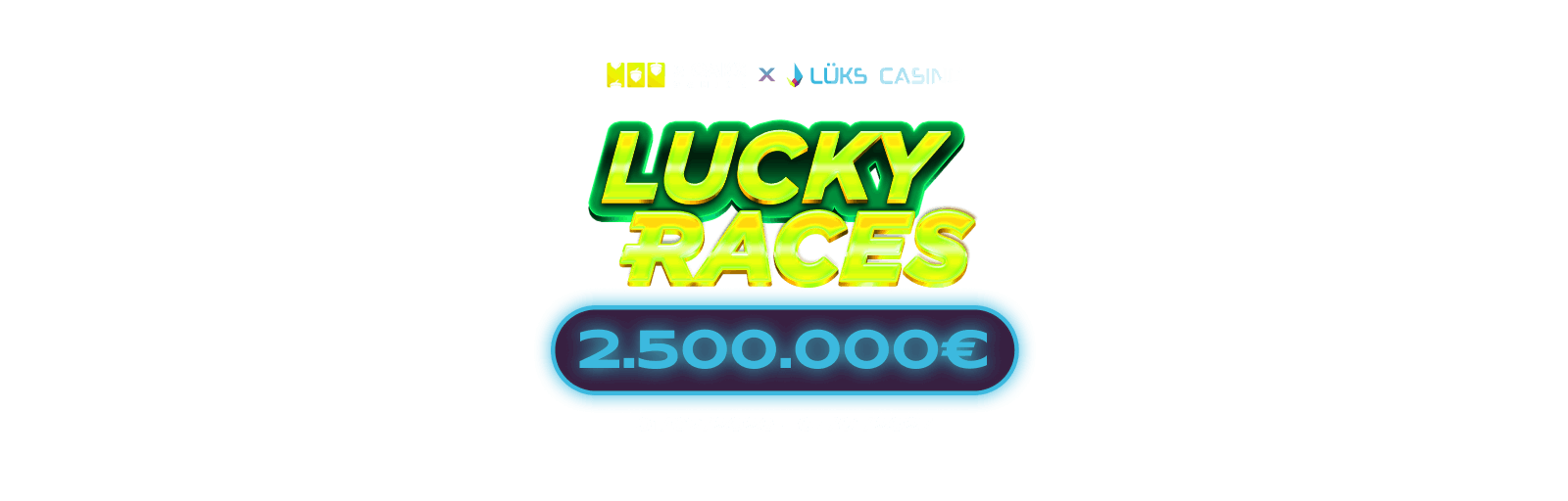 3 Oaks Lucky Races yazısı ve ödül havuzu