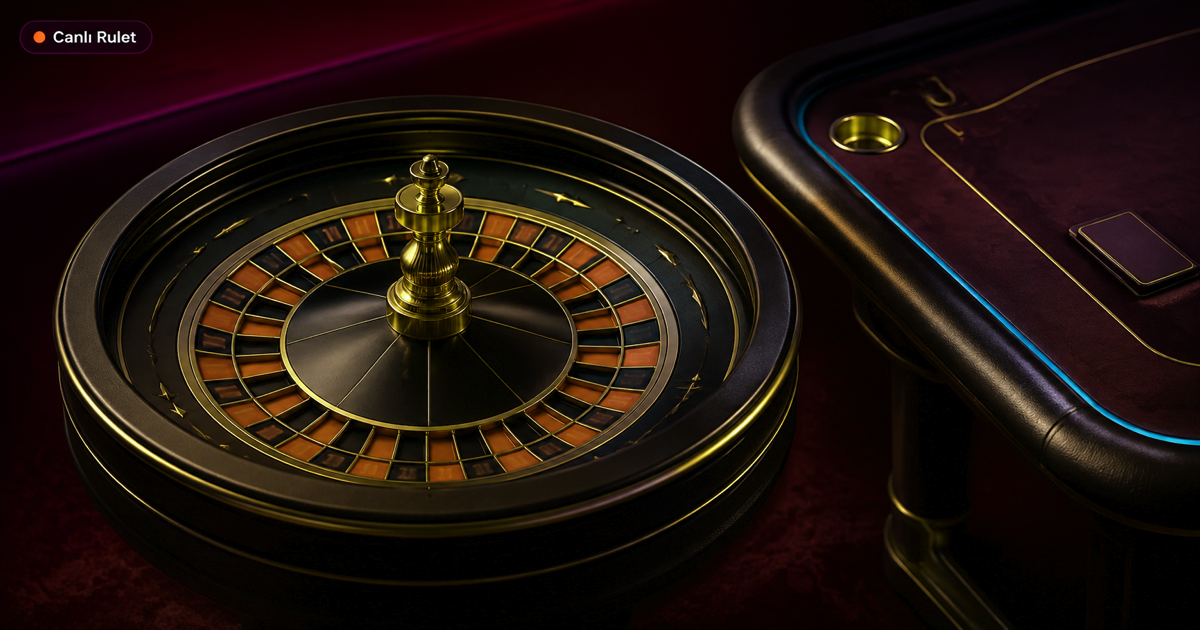 Lüks Casino canlı rulet masası
